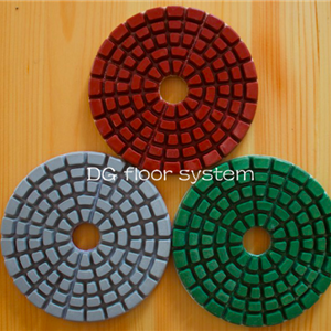 4 Inch Wet Colorful Polishing Pad