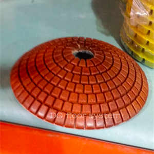 4 Inch Diamond convex polishing pad