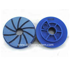 Diamond Edge Polishing Pads With Snail Lock